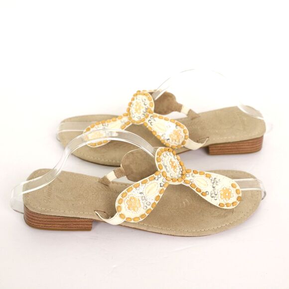 Union bay Beautiful Beaded Sandals size 9 - Picture 1 of 8